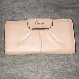 Blush Pink Coach Wallet